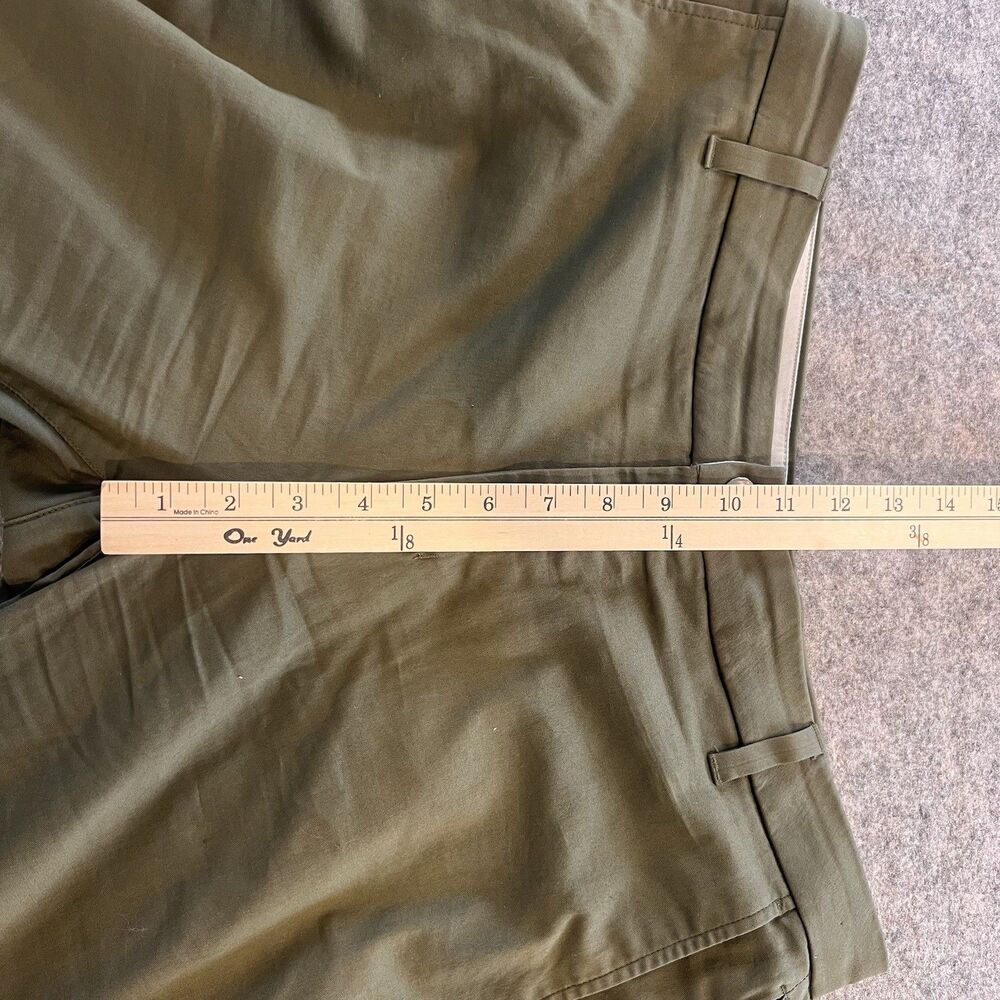 Birddogs Men’s  Stretch Performance Pants Olive Green Size 34x34 - Picture 4 of 9